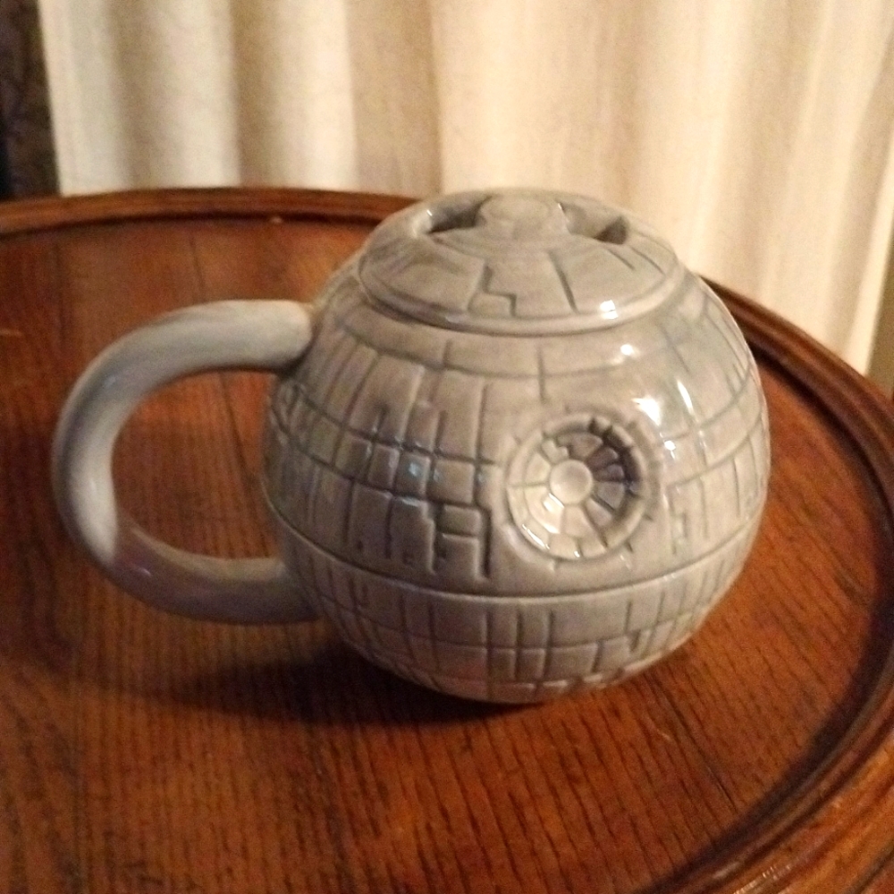 Death Star tea mug
